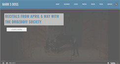 Desktop Screenshot of marksdoss.com